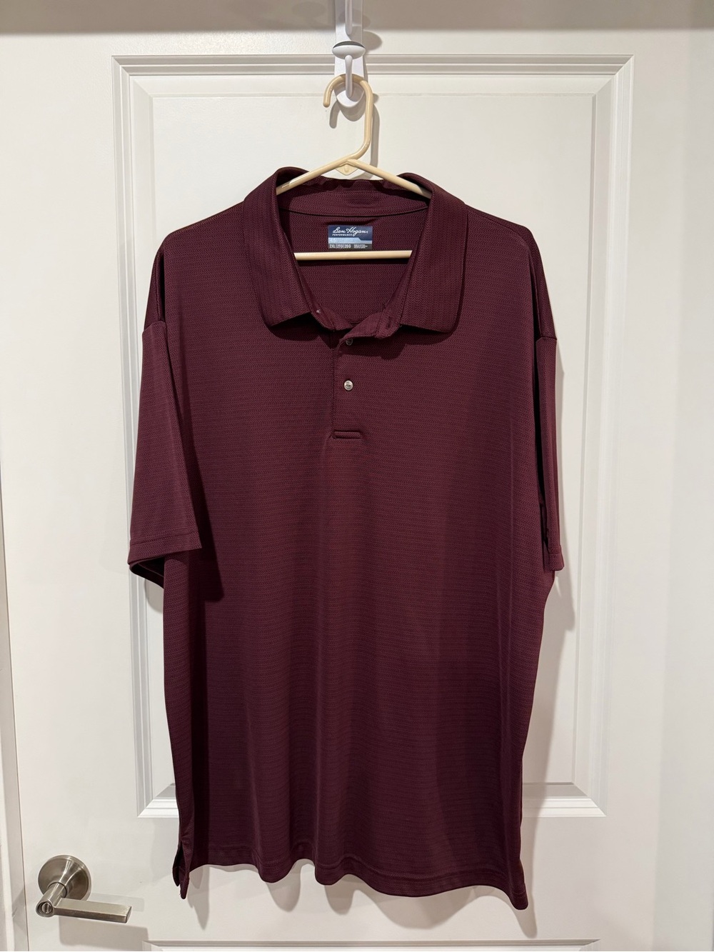 Ben Hogan Men's Burgundy Polo Shirt